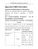 Предварительный просмотр 86 страницы EDAN H100B User Manual