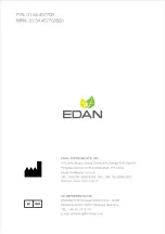 Предварительный просмотр 164 страницы EDAN iM3 User Manual