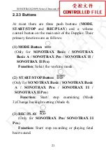 Preview for 29 page of EDAN SONOTRAX Basic User Manual