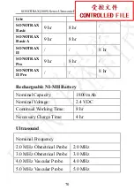 Preview for 78 page of EDAN SONOTRAX Basic User Manual