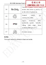 Предварительный просмотр 26 страницы EDAN VE-H100B User Manual