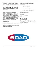 Предварительный просмотр 2 страницы eDAQ e-corder Manual