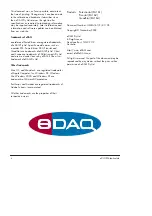 Preview for 2 page of eDAQ Picostat User Manual