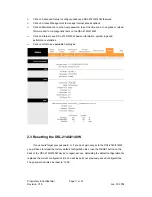 Предварительный просмотр 11 страницы EDATA COMMUNICATIONS INC. DSL-2140 Series User Manual