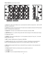 Предварительный просмотр 7 страницы Edax Audio Labs MAX-800 Operation Manual