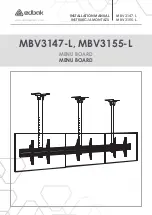 Preview for 1 page of Edbak MBV3147-L Installation Manual