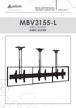 Edbak MBV3155-L Installation Manual preview