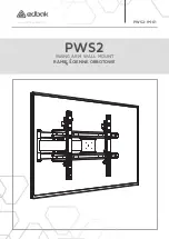 Edbak PWS2 Installation Manual предпросмотр