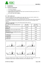 Preview for 9 page of edc DT 500 Instruction Manual