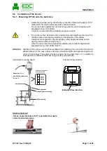 Preview for 11 page of edc DT 500 Instruction Manual