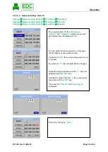 Preview for 35 page of edc DT 500 Instruction Manual