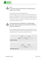 Предварительный просмотр 18 страницы edc MU300 User Manual