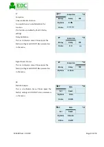 Предварительный просмотр 42 страницы edc MU300 User Manual