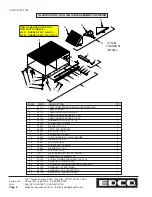 Предварительный просмотр 6 страницы Edco 24100 Part List Manual