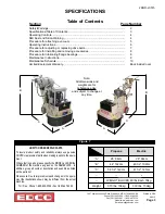 Предварительный просмотр 3 страницы Edco 2D-HD Operator'S Instruction Manual