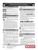 Preview for 2 page of Edco 45400D Part List Manual