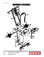 Preview for 4 page of Edco 45400D Part List Manual