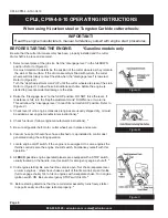 Предварительный просмотр 6 страницы Edco CPL-8 Operator'S Instruction Manual