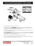 Предварительный просмотр 11 страницы Edco CPM-10 Operator'S Instruction Manual