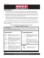 Preview for 10 page of Edco CPU-10FC Operator'S Instruction Manual