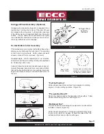 Preview for 11 page of Edco CPU-10FC Operator'S Instruction Manual