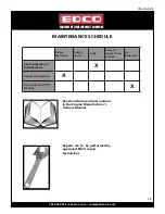 Предварительный просмотр 15 страницы Edco DDG-9-I-0315 Operator'S Instruction Manual