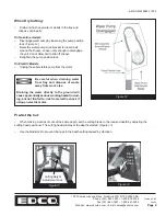 Предварительный просмотр 9 страницы Edco GMS-14 Instruction Manual