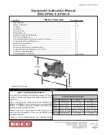 Предварительный просмотр 3 страницы Edco HCP-2 Operator'S Instruction Manual