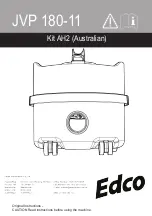 Preview for 1 page of Edco Kit AH2 Manual