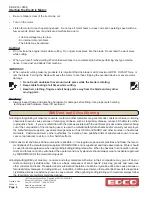 Предварительный просмотр 6 страницы Edco SDE-14 Operator'S Instruction Manual