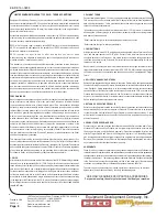 Предварительный просмотр 8 страницы Edco SDE-14 Operator'S Instruction Manual