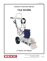 Edco TILE SHARK Instruction Manual preview