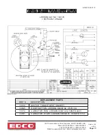 Preview for 15 page of Edco TMS-10 Part List Manual