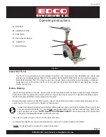 Preview for 5 page of Edco TS-14 Instruction Manual