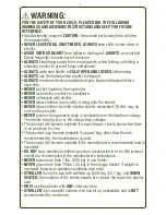 Preview for 2 page of Eddie Bauer CV212 User Manual