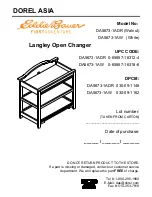 Preview for 1 page of Eddie Bauer Langley Open Changer DA5673-1ADR Assembly Manual