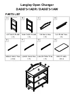 Preview for 4 page of Eddie Bauer Langley Open Changer DA5673-1ADR Assembly Manual