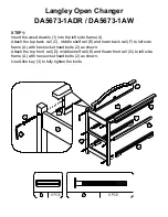 Preview for 5 page of Eddie Bauer Langley Open Changer DA5673-1ADR Assembly Manual