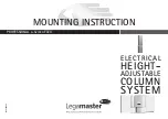 Предварительный просмотр 1 страницы edding Legamaster PROFESSIONAL e-Screen FLEX Mounting Instruction