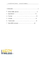 Preview for 2 page of Eddy Wireless EDW-310BB User Manual