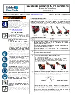 Предварительный просмотр 2 страницы Eddy TB-3 Operation And Safety Manual