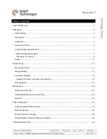 Preview for 2 page of Eddyfi Technologies INUKTUN MICROTRAC User Manual