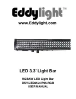 Eddylight DSY-LED252-IP65-RGB User Manual предпросмотр