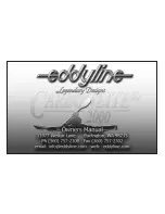 Preview for 1 page of eddyline Carbolite 2000 Owner'S Manual