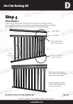 Preview for 5 page of eDecks Hot Tub Decking Kit Manual