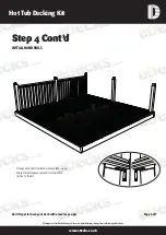 Preview for 6 page of eDecks Hot Tub Decking Kit Manual