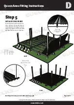 Предварительный просмотр 5 страницы eDecks Queen Anne Fitting Instructions Manual