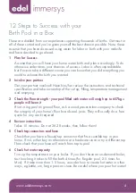 Предварительный просмотр 4 страницы edel immersys Birth Pool in a Box Eco Instructions Manual