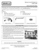 Edelbrock 10220275 Installation Instructions preview