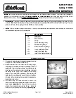 Preview for 1 page of Edelbrock 15008 Installation Instructions